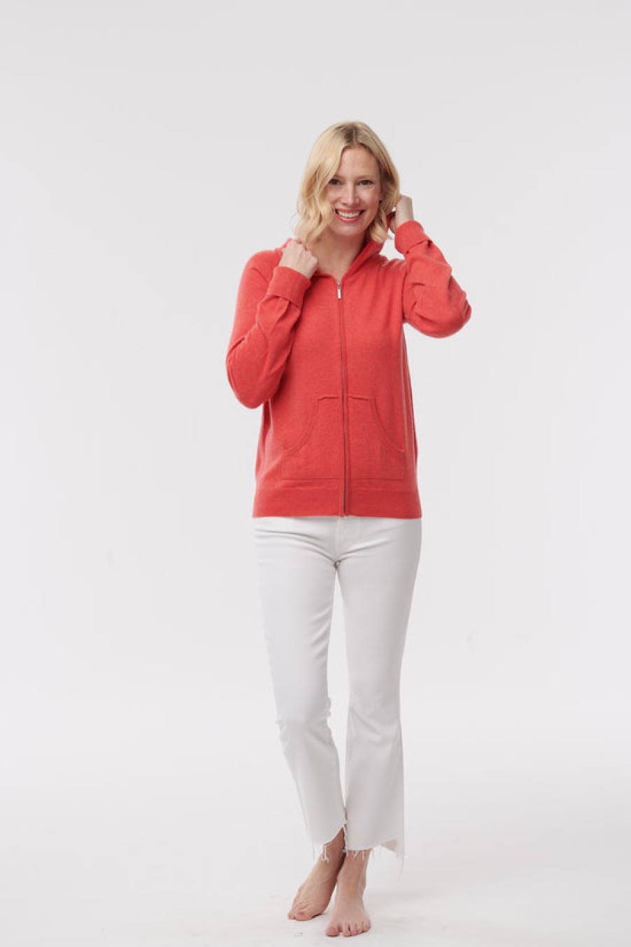 Clothing Snapdragon Designs | Everyday Cashmere Zip Hoodie