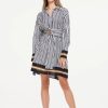 Clothing oneseason | Oneseason, Jessie Midi Dress- Scorpello Stripe