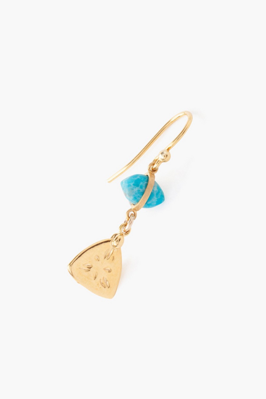 Jewelry Chan Luu | Chan Luu, Turquoise Gold Drop Earrings