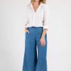 Clothing CP Shades | Cp Shades, Wendy Cropped Pant- Indigo Linen