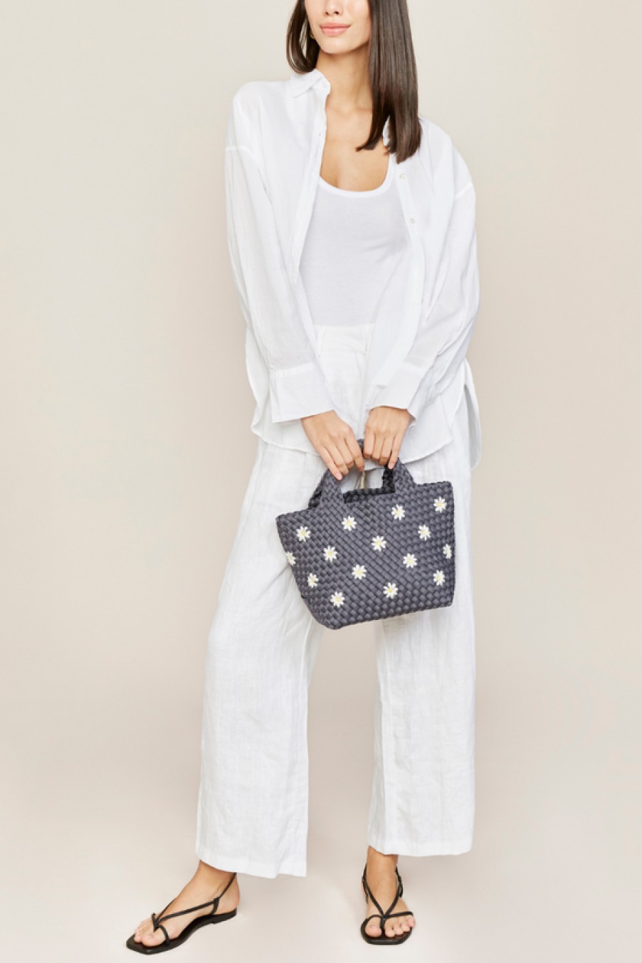 Accessories Naghedi | Naghedi, St. Barths Mini Tote- Daisy