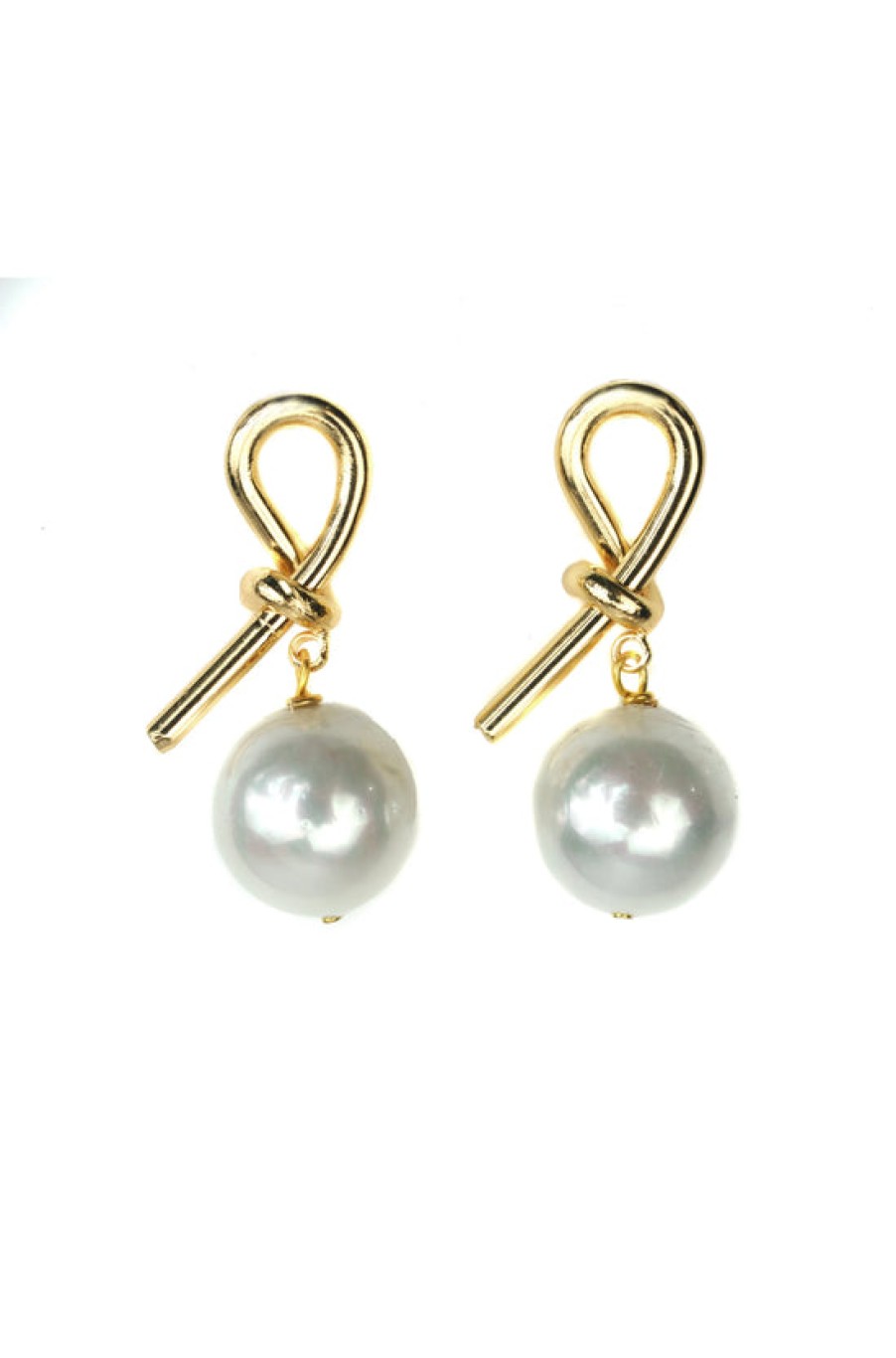 Jewelry Sissy Yates Deigns | Sissy Yates Designs, Knot Pearl Earrings