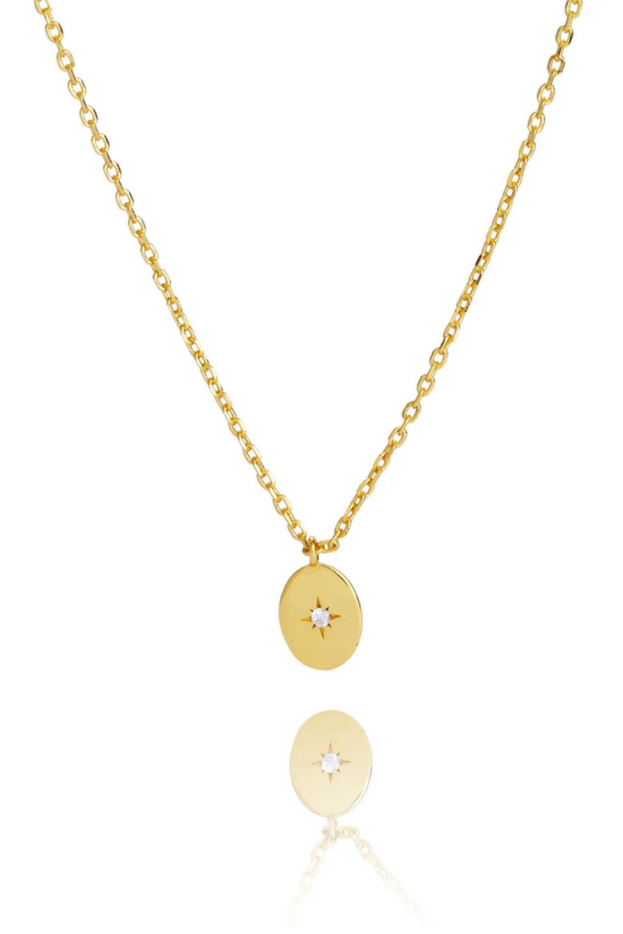 Jewelry The Makery Collection | The Makery, Gold North Star Necklace