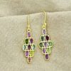 Jewelry Schmuckoo | Schmuckoo, Chandelier Natural Multi Tourmaline Earrings