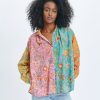 Clothing Love the Label | Love The Label, Patchwork Long Sleeve Top