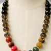 Jewelry A.V. Max | A.V. Max, Linden Beaded Necklace- Smokey