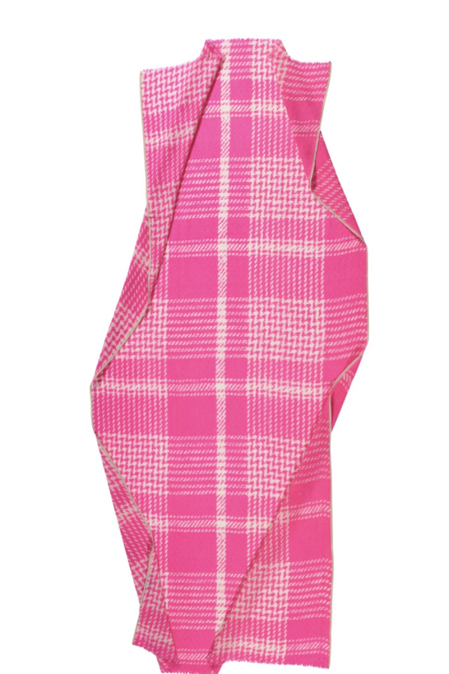 Accessories u00c9PICE Paris | Epice Paris, Tweed Check Shawl- Pink