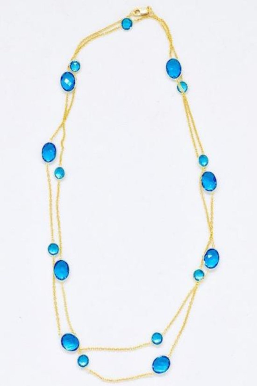 Jewelry Jaipur | Jaipur, Bezel Long Chain Necklace