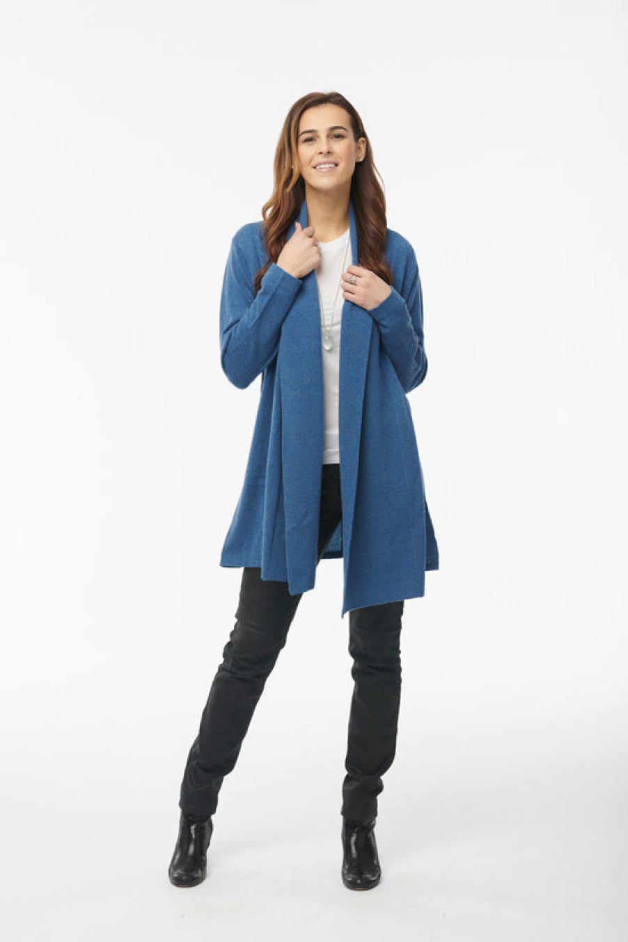 Clothing Snapdragon Designs | Cashmere Swing Sweater Coat