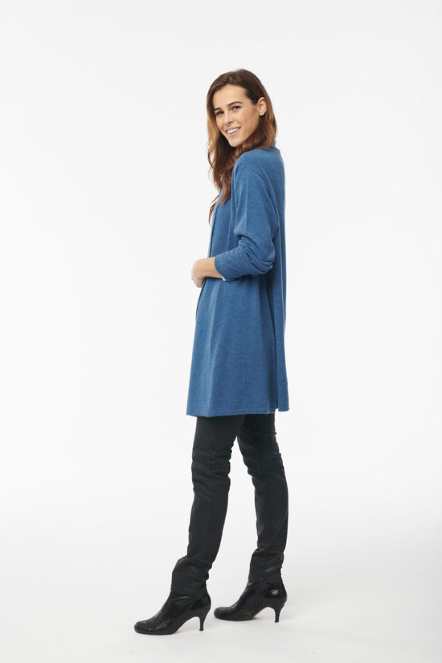 Clothing Snapdragon Designs | Cashmere Swing Sweater Coat