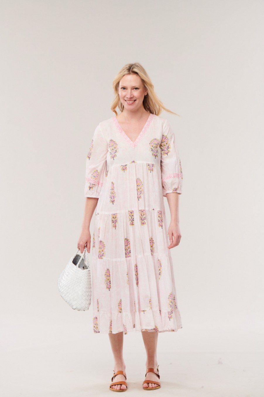 Clothing Joshi | Joshi, Ramona Long Dress- Pink