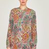 Clothing Mirto | Mirto, Multi Color Print Blouse