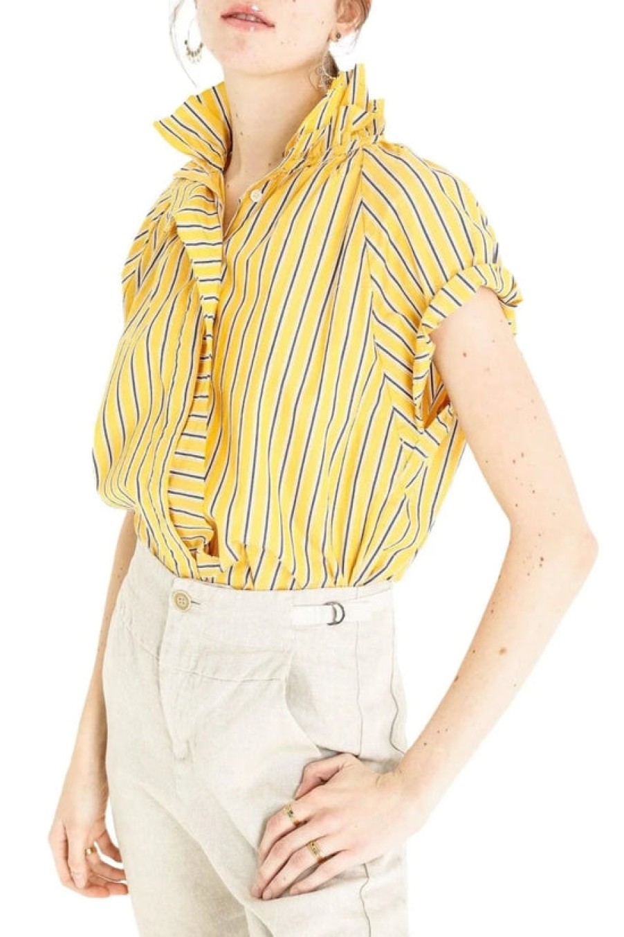 Clothing A Shirt Thing | A Shirt Thing, Stella Yd Stripes- Yellow