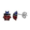 Jewelry Bamiyan | Silver Ladybug Earrings