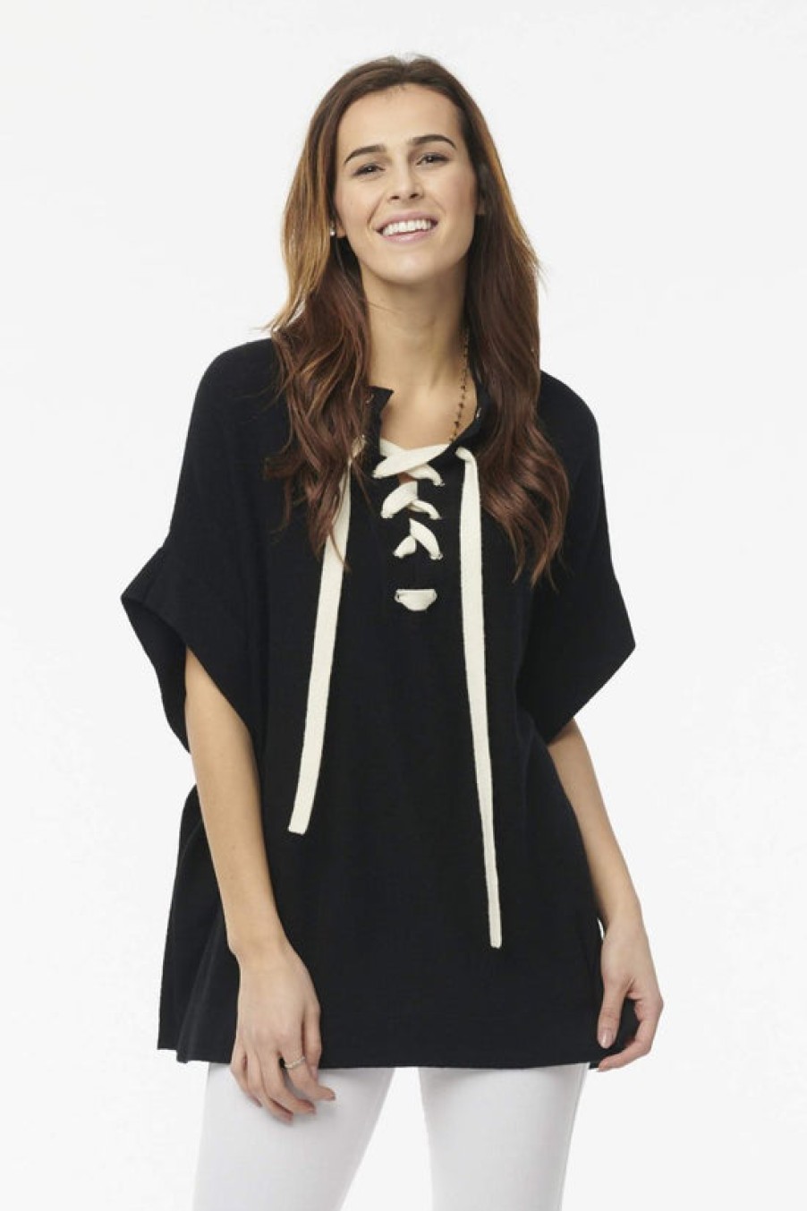 Clothing Snapdragon Designs | Lace Up Poncho