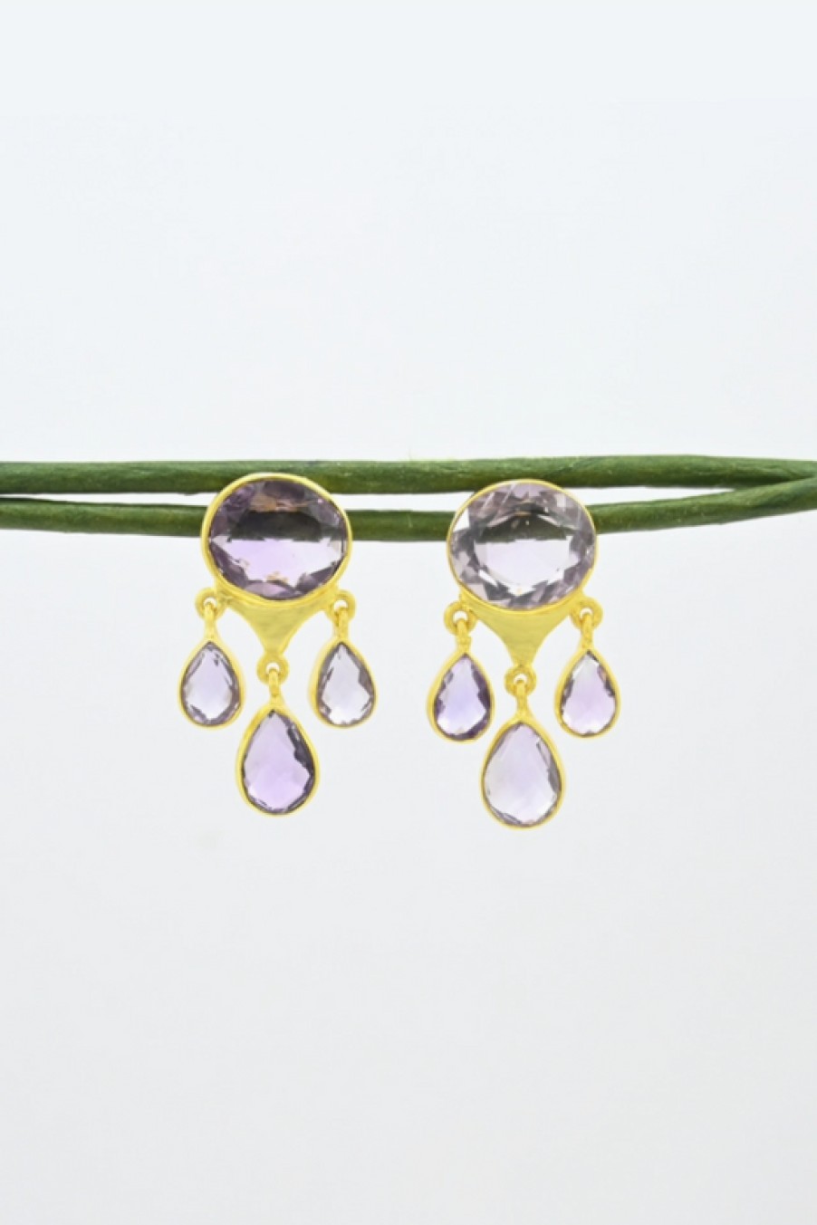 Jewelry Schmuckoo | Schmuckoo, Purple Amethyst Stud Earring