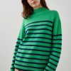 Clothing Rails | Rails, Sasha Sweater- Kelly Navy Stripe