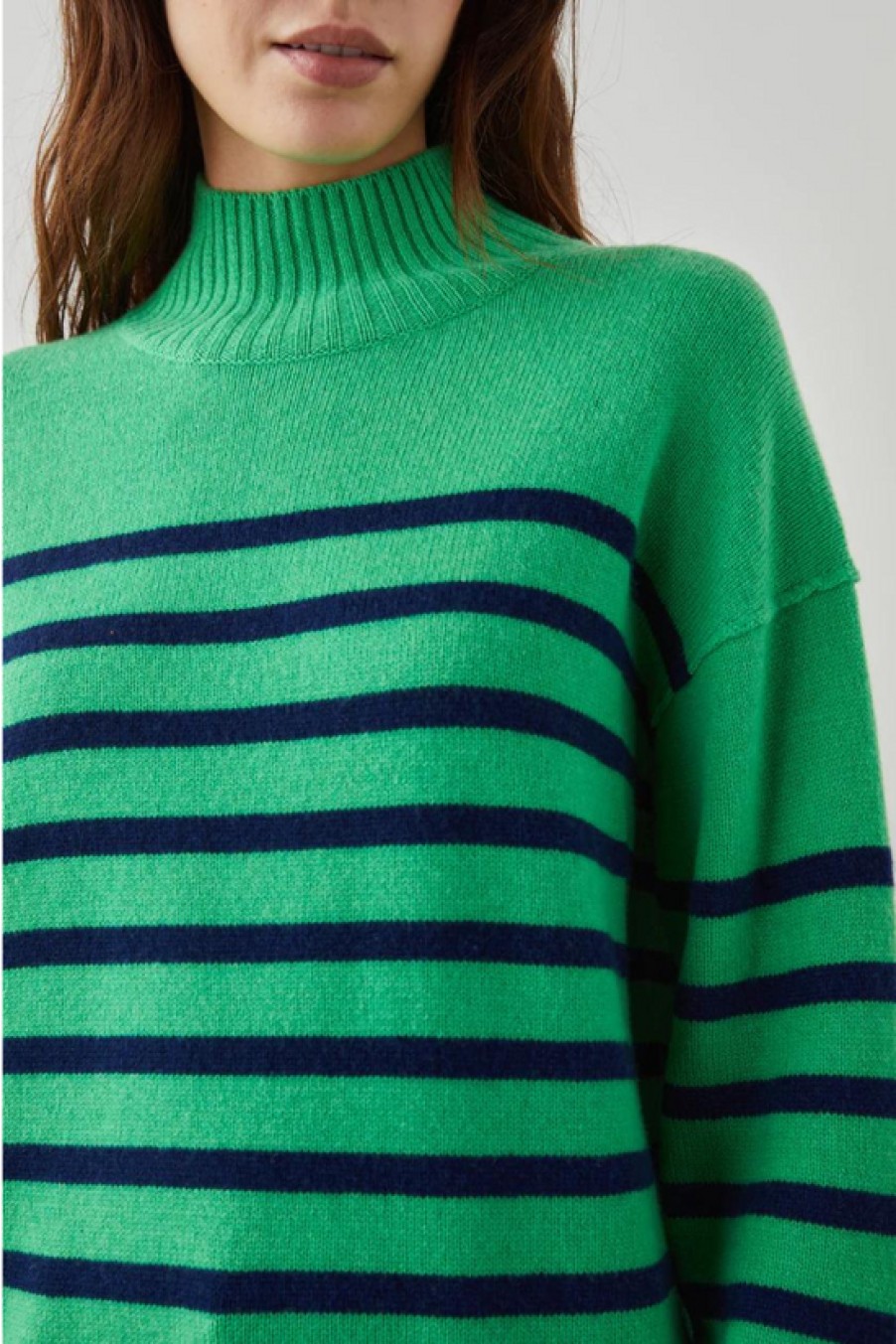 Clothing Rails | Rails, Sasha Sweater- Kelly Navy Stripe