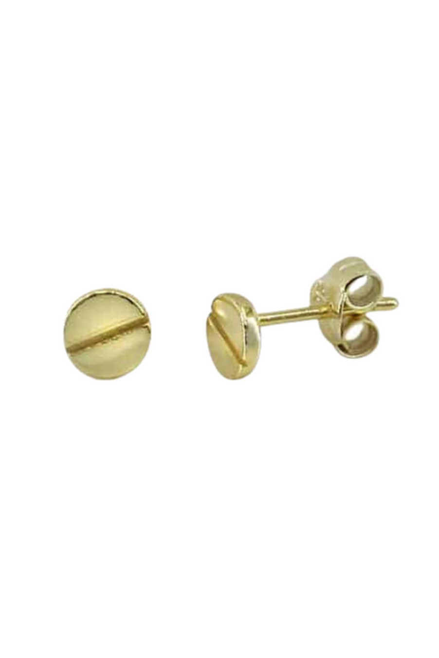 Jewelry Bamiyan | Gold Nailhead Stud Earrings