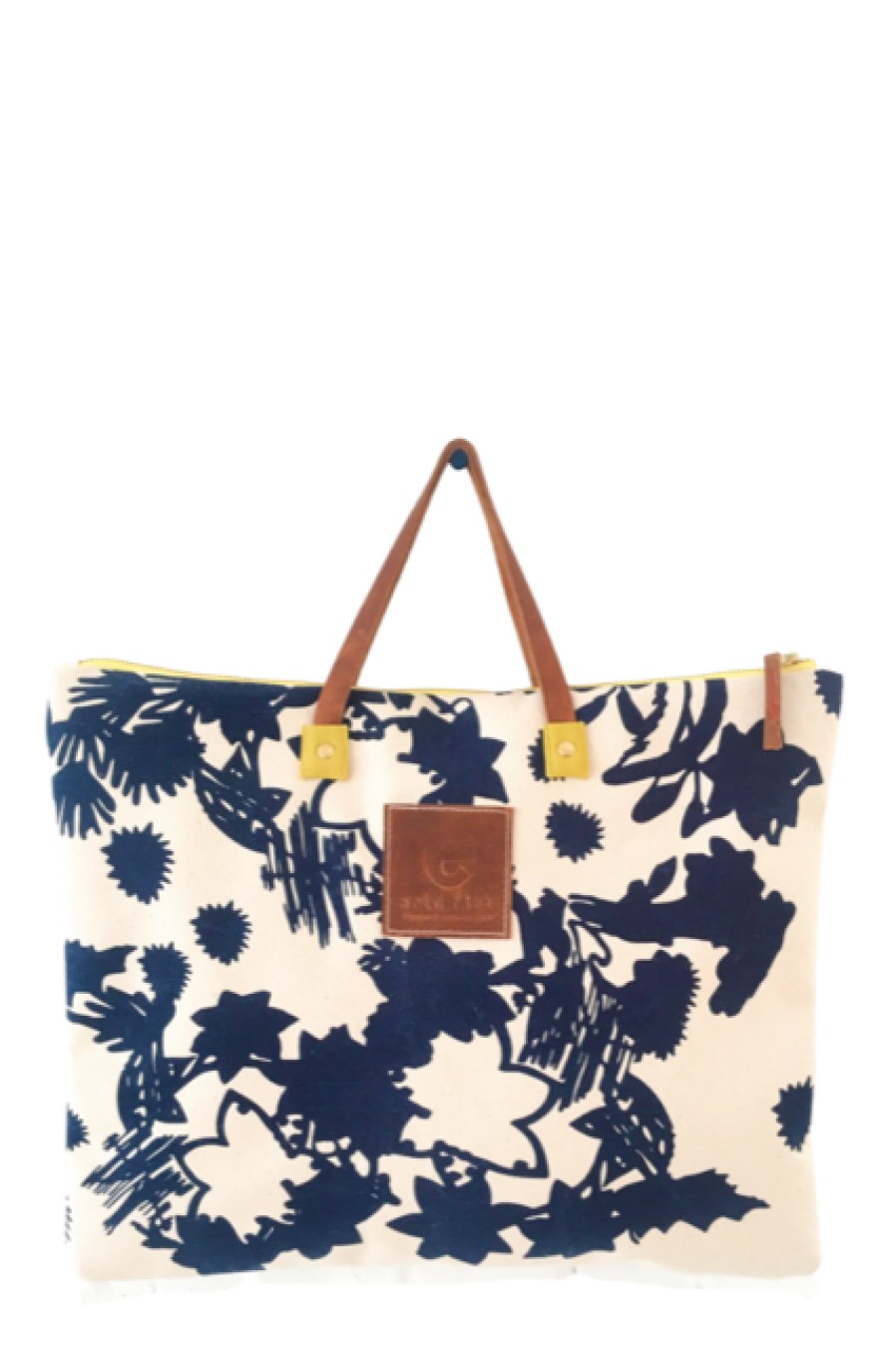 Accessories Erin Flett | Erin Flett, Navy Deep Woods Folder Bag