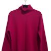 Clothing Snapdragon Designs | Cashmere T-Neck Sweater- Boysenberry