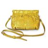 Accessories Claramonte | Claramonte, Baby Lissa Clutch Bag- Metallic Lemon