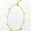 Jewelry The Makery Collection | The Makery, Gold Mini Disc Chain Bracelet