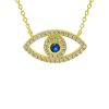 Jewelry Bamiyan | Gold Evil Eye Necklace