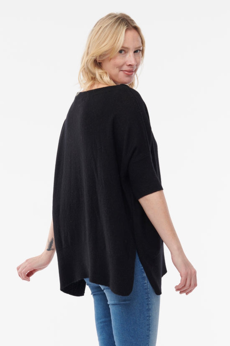 Clothing Snapdragon Designs | Cashmere Oversized Tee- Metallic