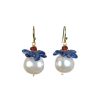 Jewelry Sissy Yates Designs | Sissy Yates Designs, Delray Pearl Earrings- Blue Kyanite