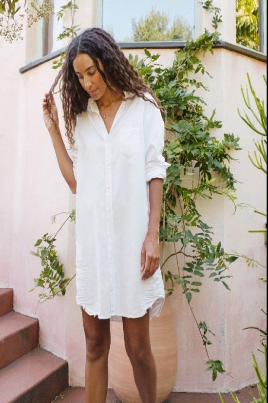 Clothing Frank u0026 Eileen | Frank & Eileen, Mary Woven Button Up Dress