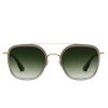 Accessories Krewe | Krewe, Austin Matcha 12K + Matte Black Fade Titanium Sunglasses