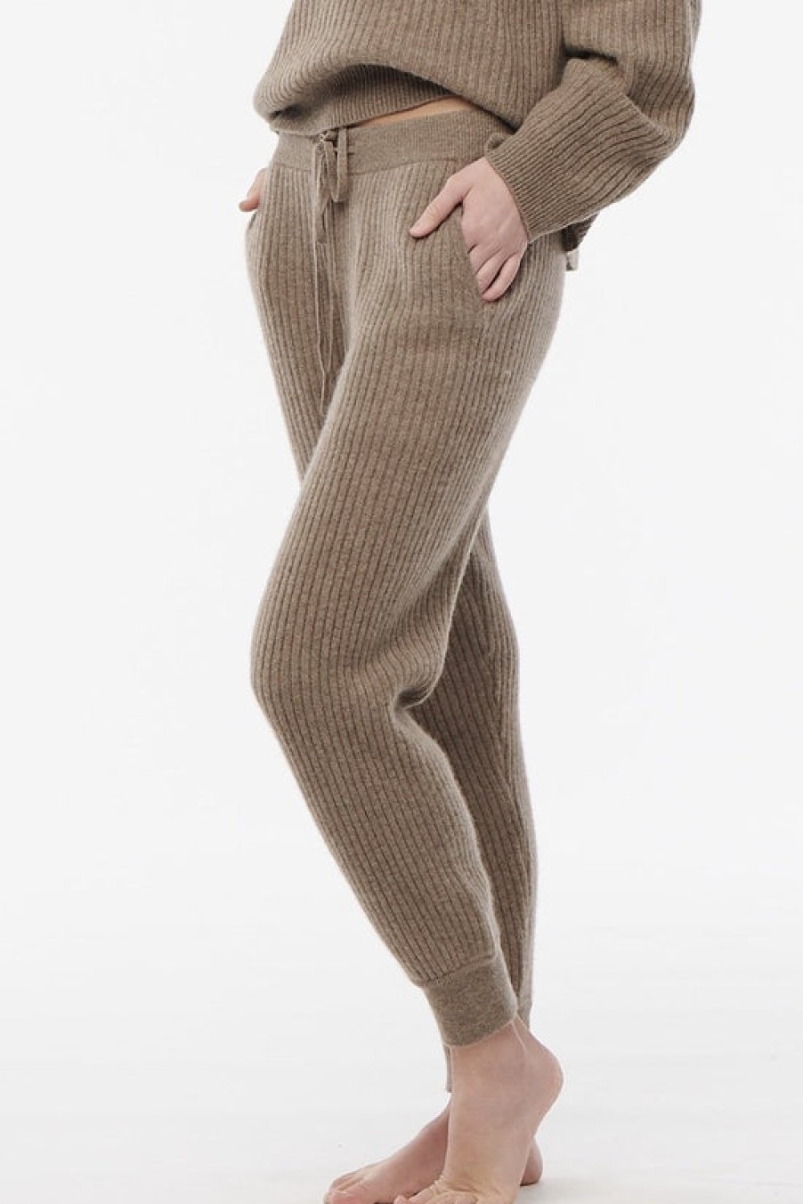 Clothing Snapdragon Designs | Cashmere Ribbed Lounge Jogger