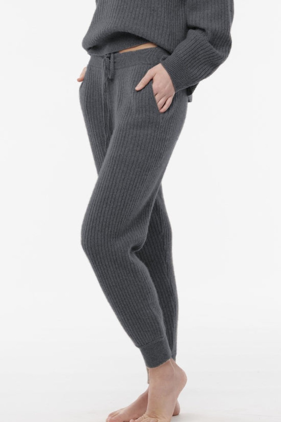 Clothing Snapdragon Designs | Cashmere Ribbed Lounge Jogger